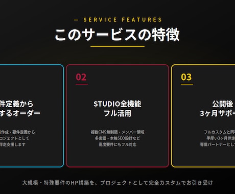 フルオーダー｜大規模・特殊要件のHP制作します ¥500,000〜｜11P以上など大規模なホームページ要相談 イメージ2