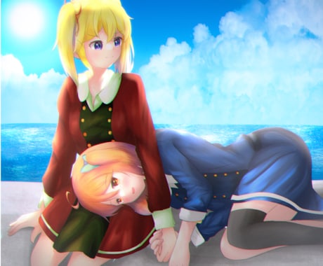 小説の挿絵やキャラクターデザイン請け負います イメージ1