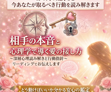 心理学×鑑定｜本音を暴き沼らせるLINE伝授します 空回りせず、相手に届く関わり方へ イメージ1