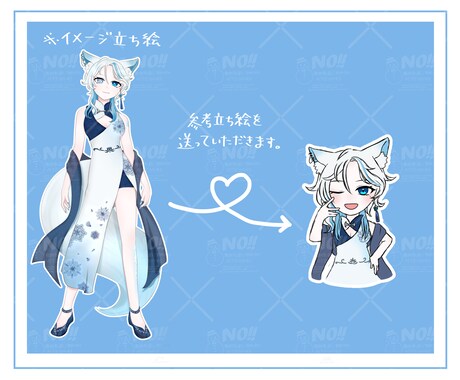 上半身ゆる絵描きます ラフに近いゆる～いイラスト/プレゼントもOK イメージ2