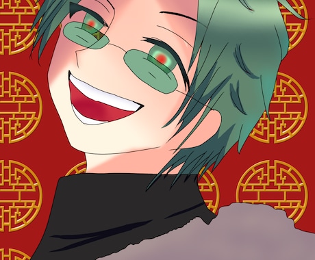 歌ってみた用サムネイラスト描きます 修正無制限!納得のいくまで描き直せます!本家に寄せた絵柄◎ イメージ1