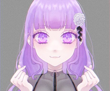 SNSのアイコン等のイラストを制作しております 星空を詰めた宝石のようなイラスト イメージ2