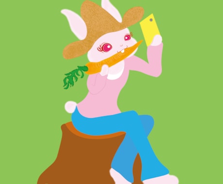 可愛い動物のイラスト描きます イメージ1