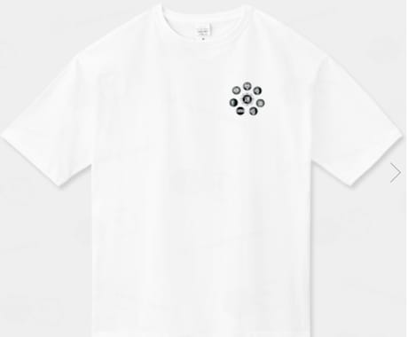 カタカムナでお名前を描いてTシャツ作成します カタカムナで人名Tシャツを作成します イメージ2