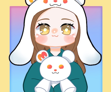 あなたのアイコン描きます SNS等で利用する為のアイコンを描きます。 イメージ1