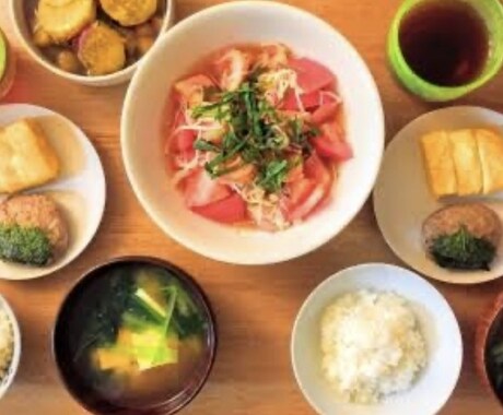 お家ご飯を楽しく！栄養士の1週間分の献立教えます （分量は1人分〜！）管理栄養士の献立を簡単にご家庭で！ イメージ1