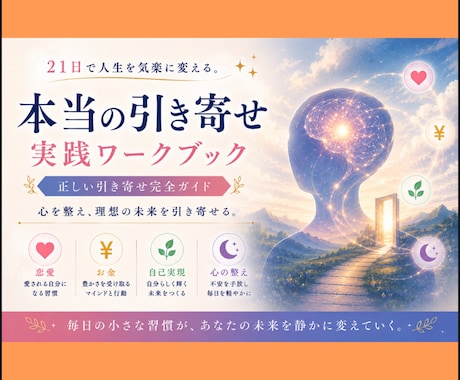 人生好転。正しい引き寄せ21日間メソッド提供します 約6000文字の大容量引き寄せメソッド配布します。 イメージ2