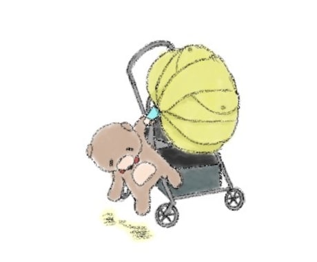 ベビー・ぬいぐるみのイラストをお描きします ふにっと柔らかめの絵柄に絵本のようなカラータッチイラスト イメージ1