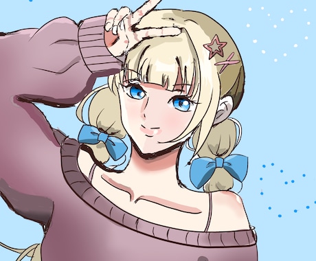LINEやSNSなどのアイコンを描きます 色んな系統のイラストを描きます。得意なのは中性美形です。 イメージ2