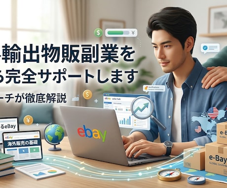 eBay物販副業の始め方を丁寧にサポートします イメージ1