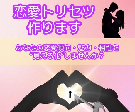 あなた専用の恋愛トリセツ作成します 恋に悩むあなた専用のオリジナル“恋愛地図” イメージ1