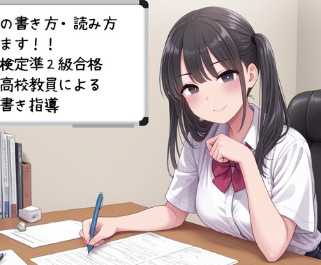 文章の読み方・書き方教えます 文章読解・作成能力検定準2級合格の現役高校教員による文章指導 イメージ1