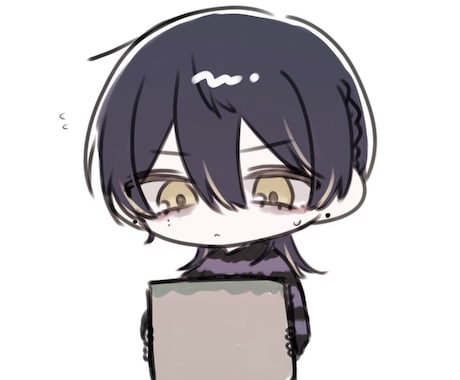 簡易依頼受け付けてます 落書きのようなゆるい簡易絵の依頼です！最短即日納品！ イメージ1
