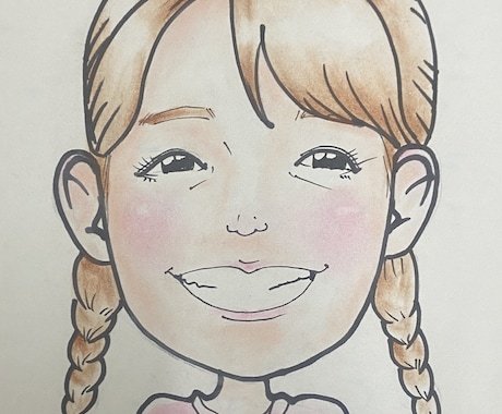 似顔絵で笑顔をお届けします 写真ではない世界で一つの今を思い出に！ イメージ2