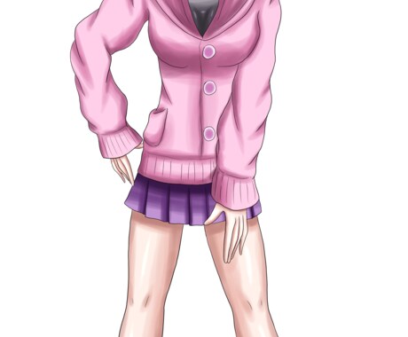 目つきの悪い女の子のイラストを売ります 目つきの悪い女の子のイラスト！IRIAMお試しに最適！ イメージ2