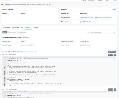NFT専用のスマートコントラクトを開発します 現役web3エンジニアが実装します イメージ2