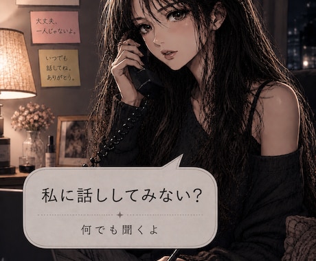 ちょっと聞いて！「はい♡」何でも聞きます どんな時も寄り添う、あなたの味方でいたい♡ イメージ1