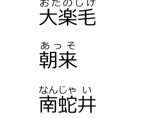 Word文書のフリガナをふります 小学生や日本語初心者の外国人の方への広報資料などに イメージ1