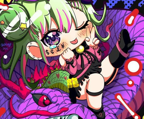 季節物(サンタや正月)ミニキャライラスト制作します 【短い納期でも間に合います!】 イメージ2