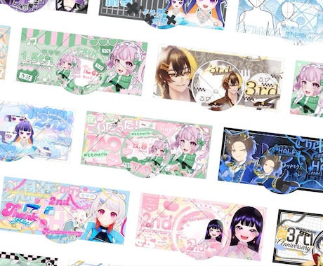 IRIAM向け！デジタルグッズをお作りします あなたの魅力をデジタルグッズと言うカタチにします！ イメージ1