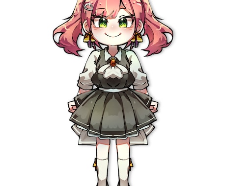 格安の”デフォルメ”イラストをご提供します 【表情差分あり／LINEスタンプにも！】 イメージ2