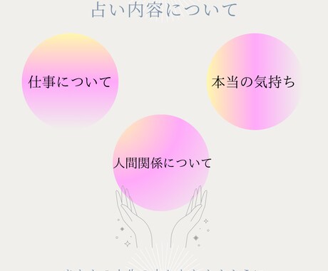 チャット占い♡タロットであなたの人生を応援します タロットを用いて、あなたの背中をおすことができますように イメージ2