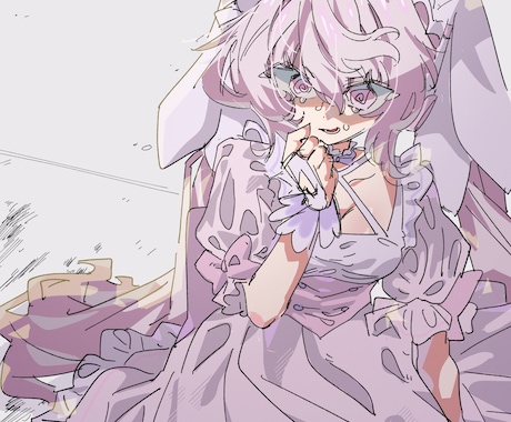 可愛くてポップなイラスト描きます グッズやアイコン、立ち絵、サムネ、動画内イラストなどに！ イメージ1