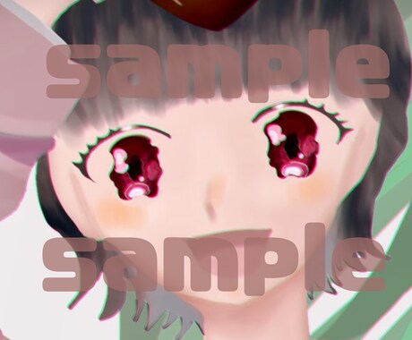 簡易SNSアイコン描きます 地雷系やかわいいなど様々なアイコンᐡ ̳ᴗ  ̫ ᴗ ̳ᐡ♡ イメージ2