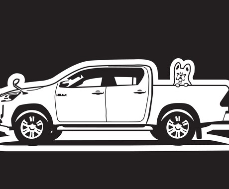 愛車のオリジナルステッカー制作します あなたの愛車をステッカーで形にしませんか？ イメージ2