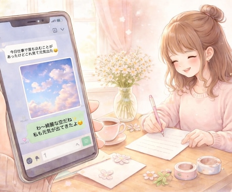 3日間限定の雑談チャットします 暇なときに話せる雑談相手になります イメージ2