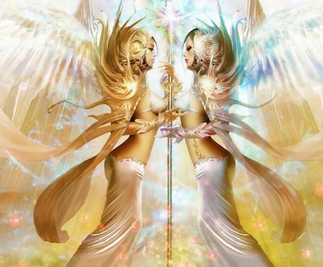 双子の女神様の愛のエネルギーでヒーリングいたします 母性と愛のエネルギーで疲れたあなたの心を癒し勇気付けます。 イメージ1