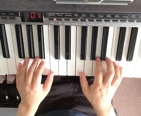 ピアノ・キーボード(ストリングス等)アレンジします ピアノVerを作りたい・バンドの曲にキーボードを入れたい方へ イメージ1