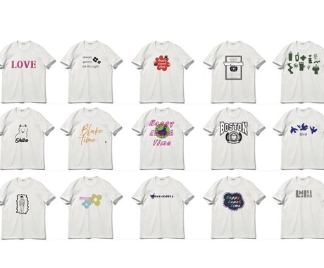 オリジナルTシャツやグッズのプリントデザインします アパレルデザイナーがご希望のイメージをデザイン提案します イメージ2