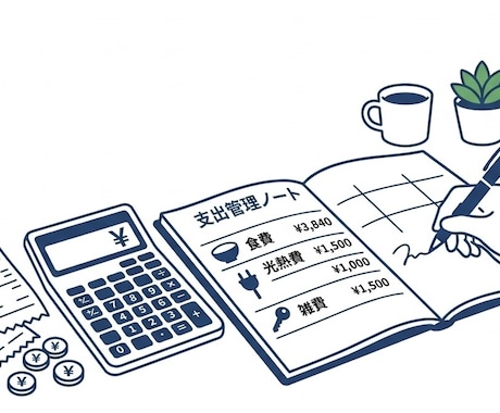 個人事業主さんの支出管理代行します 収入が増え、お金を使いすぎてる方のブレーキになります。 イメージ1