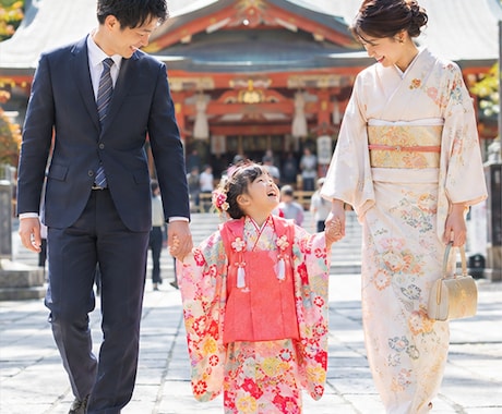 新城神社限定！七五三やお宮参りをプロが撮影します イメージ1