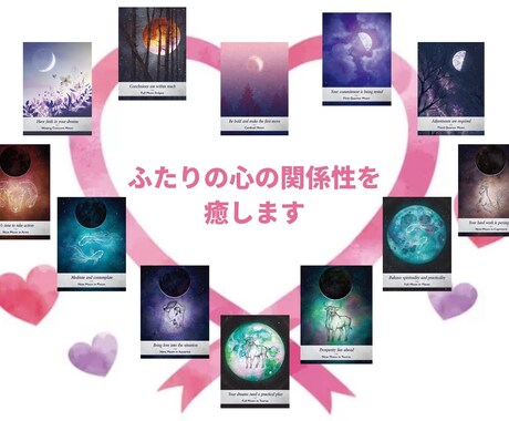 お二人の心の関係性を読み解き、癒します パートナー、仕事の上司や同僚、親子、兄弟姉妹も鑑定いたします イメージ2