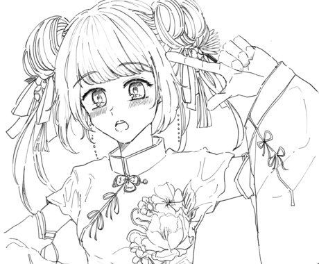 貴方だけのオリジナルイラスト丁寧に仕上げます イメージご要望から唯一無二オリジナルキャラをご提供します！ イメージ2