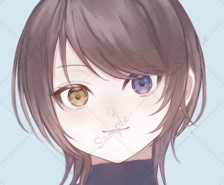 低価格で可愛いからかっこいいアイコン描きます 目が惹かれる暖かみのあるイラストお届けします！ イメージ2