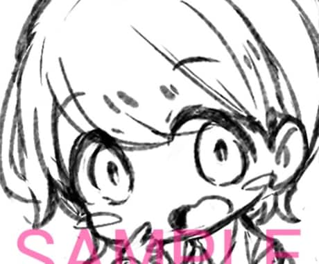 SNSで使えるSDアイコン作成します 可愛い！早い！あなただけのオリジナルミニキャラクターイラスト イメージ2