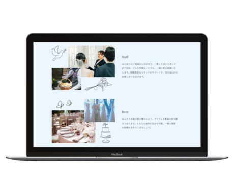 初心者歓迎◎ココナラ最安値◎ホームページ制作します Wordpressを使用／簡単に更新できるHP制作 イメージ2