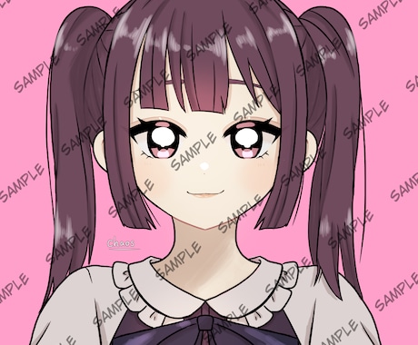 可愛い女の子のイラストが欲しい方!早めに納品します SNS用など、様々なニーズに合わせてイラスト作成!✨ イメージ1