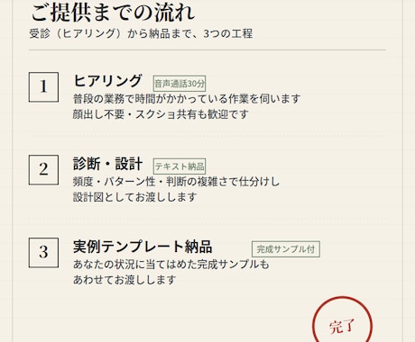 あなたのパソコン作業、どう効率化すべきか診断します 毎日の作業を整理して、診断と設計をして改善します イメージ2