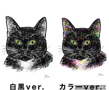 大切なペットの写真をもとに心を込めて描きます 大切なうちの子の忘れられない瞬間をイラストにしませんか？ イメージ2