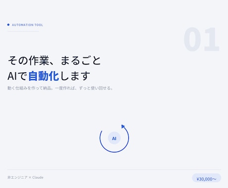あなたのこの面倒な作業、AIで自動化します ExcelもメールもAIにやらせる。動く仕組みを納品 イメージ1