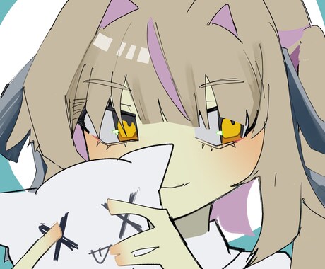 即対応可 | SNSアイコン等描きます /最短即日納品！(ただし土日などの場合) イメージ2
