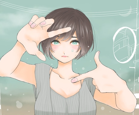 動画/個人鑑賞用/SNSヘッダー用イラスト描きます 用途やイメージに合わせてイラストを作成します! イメージ1