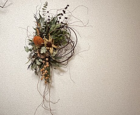 魅力的なドライフラワー作品をお作り致します 女性が作る繊細でハイセンスなドライフラワー作品です！ イメージ2