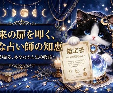星が今のあなたに伝えたいこと〜お試し星読みします 星読み猫ケットシーが、そっとあなたの隣で占います。 イメージ1
