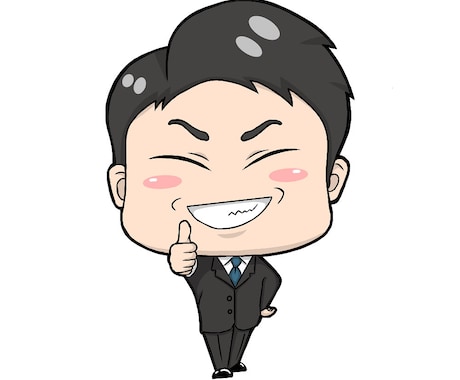 商用利用OK！かわいいデフォルメイラスト描きます アイコンにちょうど良いちびキャラ描きます。 イメージ2