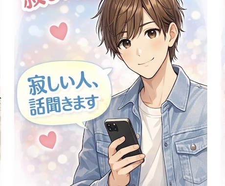 寂しい人、話聞きます 暇人大学生誰にも言えない愚痴聞きます イメージ1